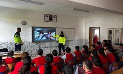 Afyonkarahisar'da öğrencilere trafik güvenliği semineri