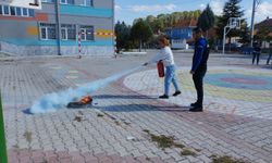 Afyonkarahisar’da öğrencilere afet bilinci aşılandı