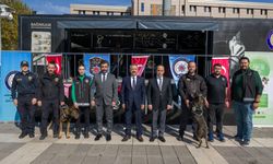 Narko tırı Eskişehir’de, Vali Aksoy ziyaret etti