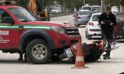 Tavşanlı'da trafik kazası:1 yaralı!