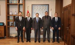 Vali Musa Işın, Asayiş Şube personelini kabul etti