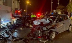 Eskişehir'de araçları hurdaya çıkarıp, olay yerinden kaçtı!