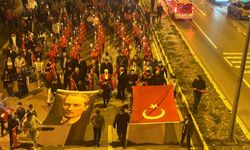 29 Ekim Cumhuriyet Bayramı'na özel fener alayı