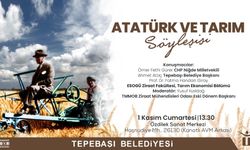 Eskişehir’de “Atatürk ve Tarım” söyleşisi düzenlenecek