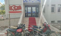 Eskişehir Jandarması’ndan kaçak motosikletlere baskın!