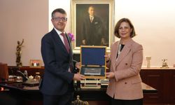 Başkan Ünlüce, Belçikalı heyeti makamında ağırladı