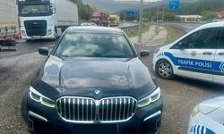 Bozüyük’te ikiz plaka kullanan şahsa 50 bin 834 TL ceza