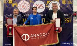 Anadolu Üniversitesi TÜSF tarafından ödüle layık görüldü