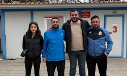 Şampiyon sporcu ilimiz sporcuları ile idman yaptı