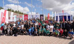 Eskişehir’de Sarısungur Göleti’nde spor şöleni