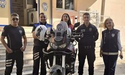 Küçük Elif’in polislik hayali gerçek oldu