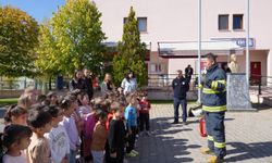 Eskişehir’de minikler itfaiyecilik mesleğini yerinde tanıdı!