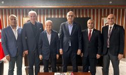 Federasyon başkanını ziyaret ettiler