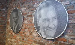 String Art Atatürk Sergisi sanatseverlerle buluştu