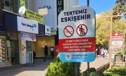 Eskişehir'de yere çöp atan yandı!