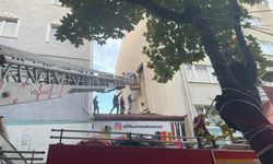 Kaçmak isterken baca boşluğuna düştü