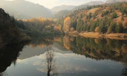Afyon'da sonbaharda kartpostallık görüntü!