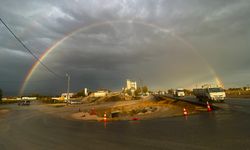 Gökkuşağı Eskişehir semalarını renklendirdi