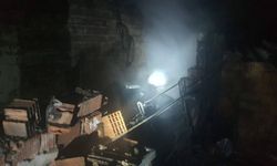 Bilecik'te elektrik arızası iddiasıyla metruk binada yangın!