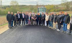 Gölpazarı’nda asfaltlama çalışmaları kaymakamın denetiminde