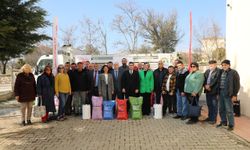 Mihalıççık’ta çiftçilere gübre desteği