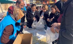 Sultandağı’nda Gazze yararına hayır çarşısı kuruldu