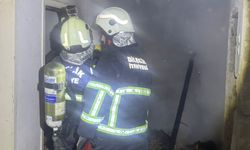 Bilecik'te metruk binada yangın