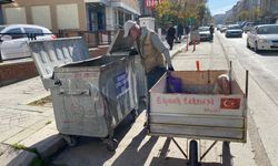 Eskişehir'de yaşına rağmen çalışma azmi takdir topluyor!