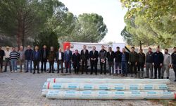 Bilecik’te 52 çiftçinin serası naylon desteğiyle yenilendi