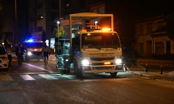 Bozüyük'te ana cadde üzerindeki yol çizgileri yenilendi