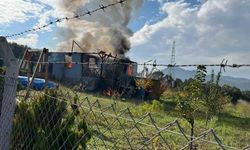 Bilecik’te bağ evinde korkutan yangın