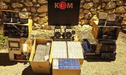 Bozüyük’te kaçak sigara imalathanesine baskın