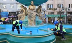 Eskişehir’in süs havuzlarında çalışma