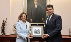 Demokrat Parti Genel Başkanı Uysal’dan Büyükşehir’e nezaket ziyareti