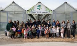 Minikler Eskişehir fidanlıklarında doğayla buluştu