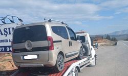 Bilecik’te Jandarma yakaladığı aracı trafikten men etti!