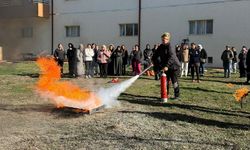Öğrenci yurdu personeline acil durum eğitimi