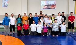 Eskişehirli pehlivanlar antrenmanı aksatmıyor