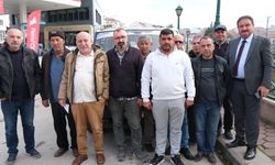 Eskişehir'deki dolmuş durağı yeni güzergâhında hizmet vermeye başladı