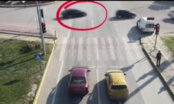 Kavşakta drift atan dürücüye cezadan kaçamadı!