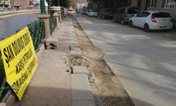 Eskişehir’de kapatılmayan çukurlar mahallelinin tepkisini artırıyor!