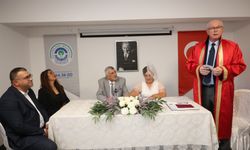 Odunpazarı Yaşlı Bakım Merkezi’nde ilk nikah