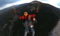 Eskişehir İnönü Havacılık Kulübü üyesi Soma'da engelleri aştı