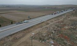 Afyon'daki kaza sonucunda ulaşım tek yönlü kapandı!