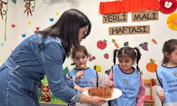 Yerli Malı Haftası’nda çocuklara eğlenceli atölye