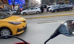 Eskişehir trafiğe takılmak istemedik, sürücüden tehlikeli sürüş!