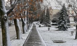 Eskişehir'e kar düştü: Meteoroloji'den uyarı gecikmedi!