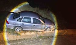 Eskişehir yolunda araç yoldan çıktı!