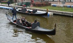 Eskişehir'de dondurucu soğuklara rağmen keyif yaptılar!