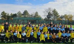 Geleceğin kramponları maçla deneyim kazandı